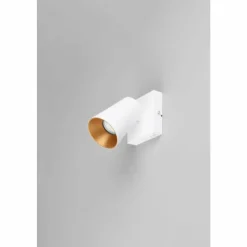 Lampes Dorées-Luminaires Trio Sharp Spot de plafond Blanc, 1 lumière