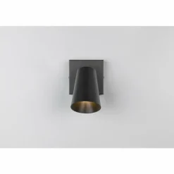 Lampes Dorées-Luminaires Trio Sharp Spot de plafond Noir, 1 lumière