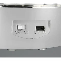 Luminaires Reality Shelly Lampe à poser LED Chrome, 1 lumière, Changeur de couleurs* Éclairage Led