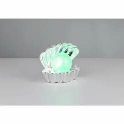 Luminaires Reality Shelly Lampe à poser LED Chrome, 1 lumière, Changeur de couleurs* Éclairage Led