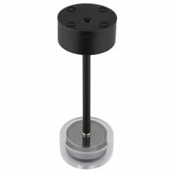 Suspension Verre Fumé-Luminaires Globo Lighting Shira Lampe à poser LED Noir, 1 lumière