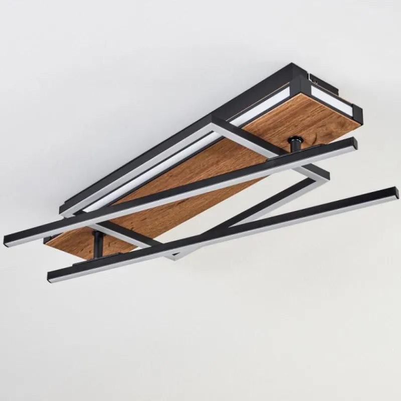 hofstein Sigersvik Plafonnier LED Écru, Noir, 1 lumière