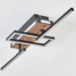 hofstein Sigersvik Plafonnier LED Écru, Noir, 1 lumière