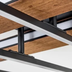 hofstein Sigersvik Plafonnier LED Écru, Noir, 1 lumière