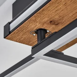 hofstein Sigersvik Plafonnier LED Écru, Noir, 1 lumière