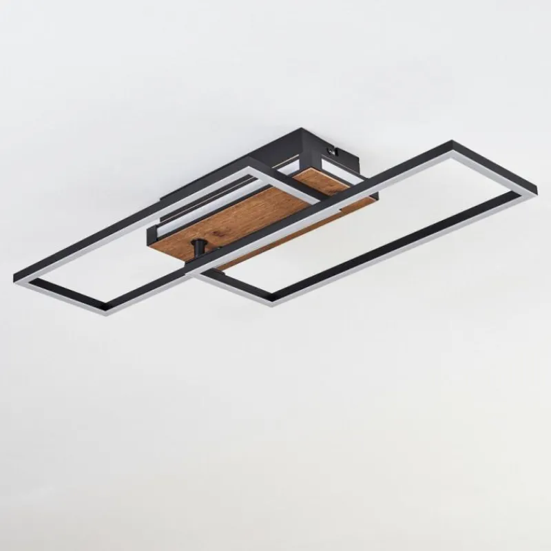 hofstein Sigersvik Plafonnier LED Écru, Noir, 1 lumière