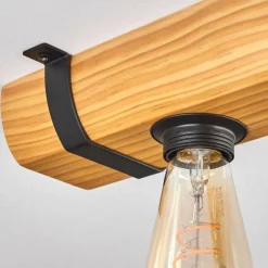 hofstein Skads Plafonnier Écru, Noir, 4 lumières