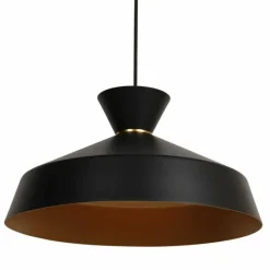 Lampes Dorées-Luminaires Steinhauer Skandina Suspension Or, Noir, 1 lumière