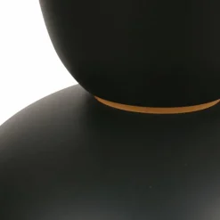 Lampes Dorées-Luminaires Steinhauer Skandina Suspension Or, Noir, 1 lumière