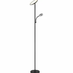 Luminaires Globo Lighting Skopo Plafonnier LED Noir, 1 lumière* Éclairage Led