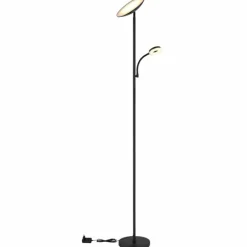 Luminaires Globo Lighting Skopo Plafonnier LED Noir, 1 lumière* Éclairage Led