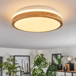 hofstein Sofo Plafonnier LED Blanc, 1 lumière