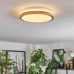 hofstein Sofo Plafonnier LED Blanc, 1 lumière