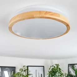 hofstein Sofo Plafonnier LED Blanc, 1 lumière