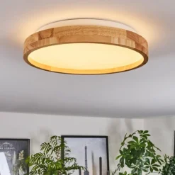 hofstein Sofo Plafonnier LED Blanc, 1 lumière