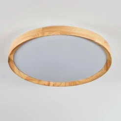 Luminaires Scandinaves-hofstein Sofo Plafonnier LED Blanc, 1 lumière, Télécommandes