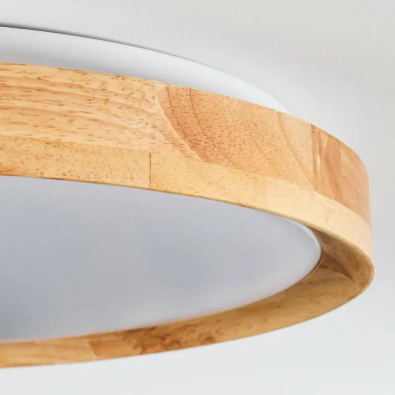 Luminaires Scandinaves-hofstein Sofo Plafonnier LED Blanc, 1 lumière, Télécommandes