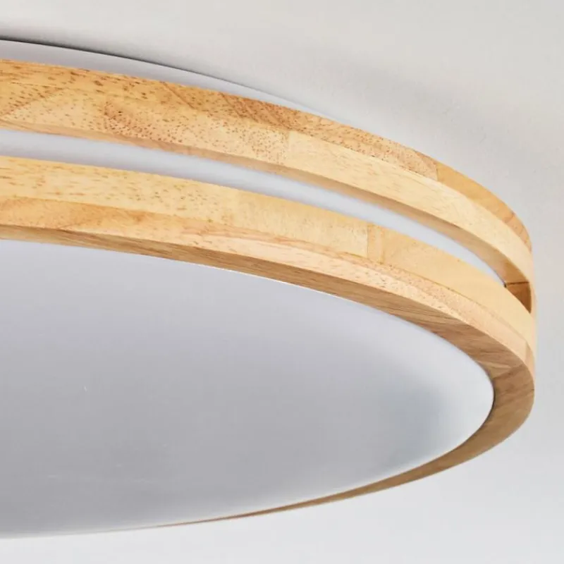 Luminaires Scandinaves-hofstein Sofo Plafonnier LED Blanc, 1 lumière, Télécommandes