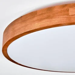 Luminaires Scandinaves-hofstein Sofo Plafonnier LED Écru, 1 lumière, Télécommandes
