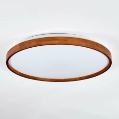 Luminaires Scandinaves-hofstein Sofo Plafonnier LED Écru, 1 lumière, Télécommandes