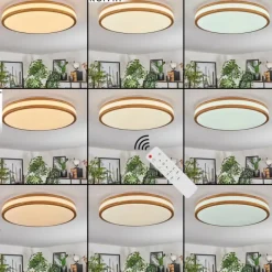 Luminaires Scandinaves-hofstein Sofo Plafonnier, Panel LED Blanc, 1 lumière, Télécommandes