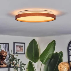 hofstein Sofo Plafonnier, Panel LED Blanc, 1 lumière, Télécommandes