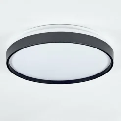 hofstein Sofo Plafonnier, Panel LED Blanc, 1 lumière, Télécommandes