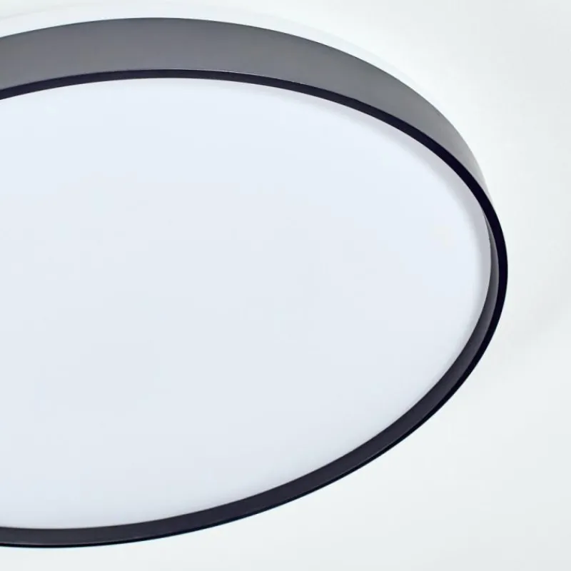 hofstein Sofo Plafonnier, Panel LED Blanc, 1 lumière, Télécommandes