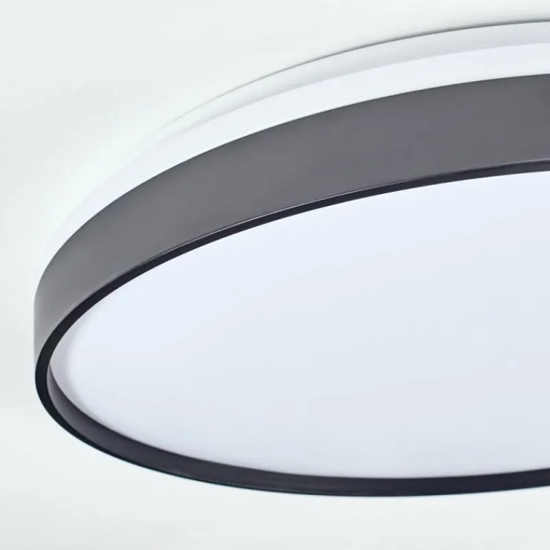 hofstein Sofo Plafonnier, Panel LED Blanc, 1 lumière, Télécommandes