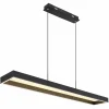 Luminaires Globo Lighting Sola Suspension LED Noir, 1 lumière, Télécommandes* Éclairage Led