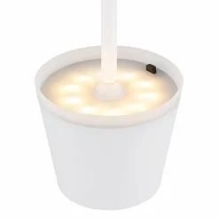 Luminaires Globo Lighting SOLAR Lampe de table d'extérieur, Lampe solaire LED Blanc, 1 lumière