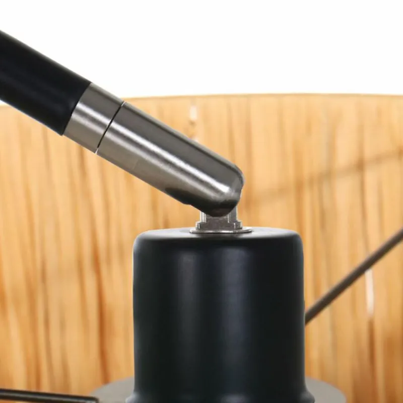 Luminaires Steinhauer Solva Lampadaire Noir, 1 lumière* Lampadaires Et Lampes Sur Pied