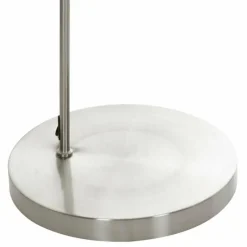 Lampes En Tissu-Luminaires Steinhauer Solva Lampadaire Acier brossé, 1 lumière