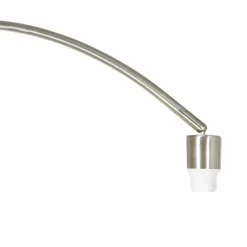Luminaires Steinhauer Solva Lampadaire Acier brossé, 1 lumière* Lampadaires Et Lampes Sur Pied
