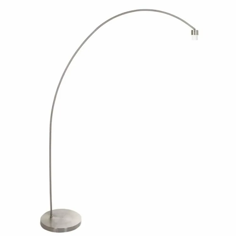 Luminaires Steinhauer Solva Lampadaire Acier brossé, 1 lumière* Lampadaires Et Lampes Sur Pied