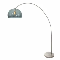Luminaires Steinhauer Solva Lampadaire Acier brossé, 1 lumière* Lampadaires Et Lampes Sur Pied