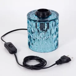 hofstein Sonhim Lampe à poser Bleu, Noir, 1 lumière