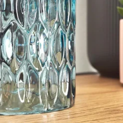 hofstein Sonhim Lampe à poser Bleu, Noir, 1 lumière