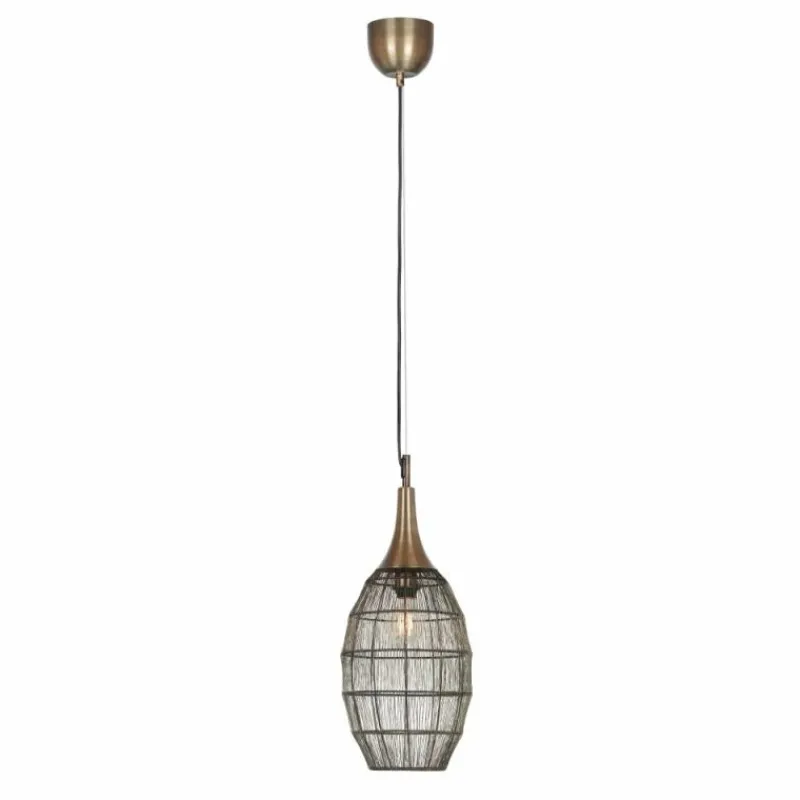 Luminaires Trio SORAYA Suspension Vieux laiton, 1 lumière* Suspensions