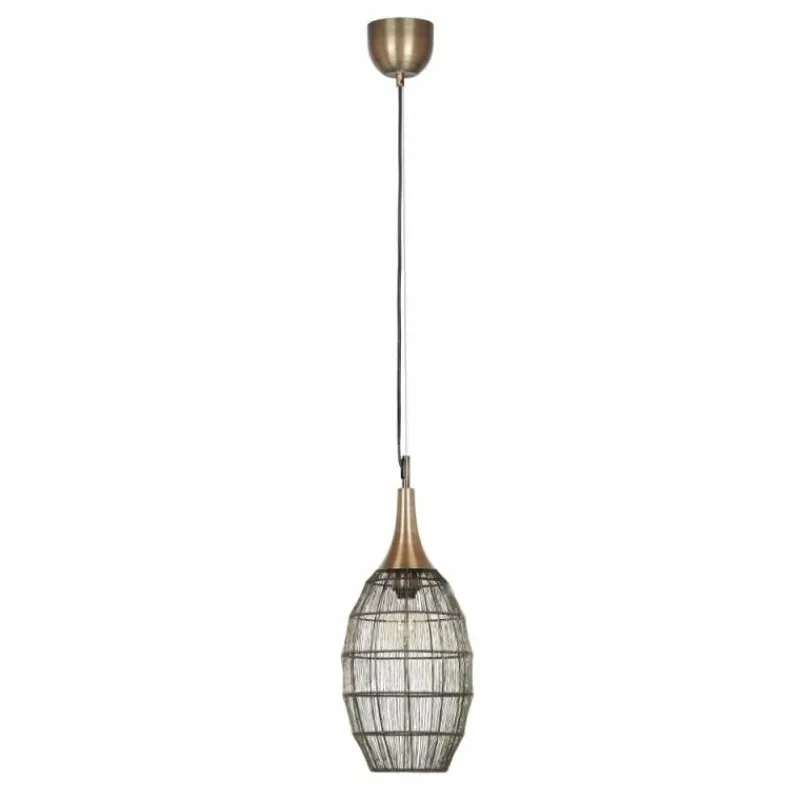 Luminaires Trio SORAYA Suspension Vieux laiton, 1 lumière* Suspensions