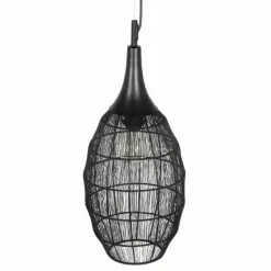 Luminaires Trio SORAYA Suspension Noir, 1 lumière* Suspensions