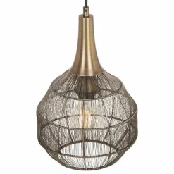 Luminaires Trio SORAYA Suspension Vieux laiton, 1 lumière* Suspensions