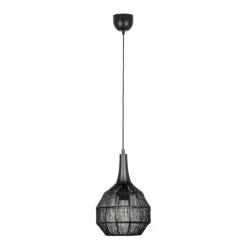 Luminaires Trio SORAYA Suspension Noir, 1 lumière* Suspensions