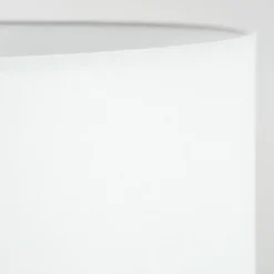 Lampes En Tissu-hofstein Soungou Lampadaire Écru, Noir, 1 lumière