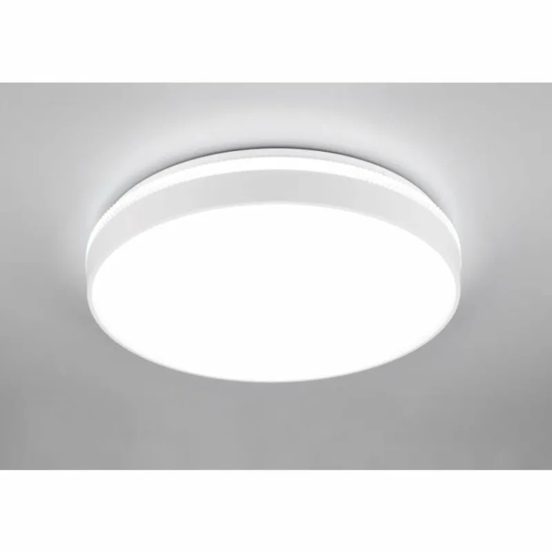 Luminaires Reality Spacy Plafonnier LED Blanc, 1 lumière, Télécommandes* Éclairage Led