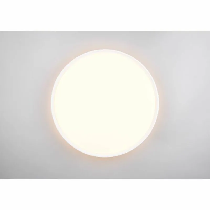 Luminaires Reality Spacy Plafonnier LED Blanc, 1 lumière, Télécommandes* Éclairage Led