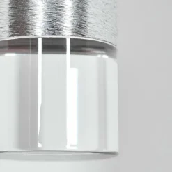 hofstein Specksta Lampadaire LED Cuivre, Noir, Argenté, 3 lumières