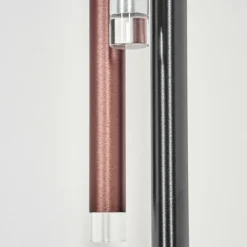 hofstein Specksta Lampadaire LED Cuivre, Noir, Argenté, 3 lumières