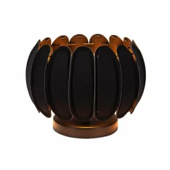 Lampes En Tissu-Luminaires Lucide SPENCER Lampe à poser Noir, 1 lumière