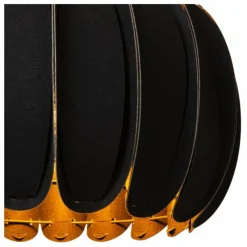 Lampes En Tissu-Luminaires Lucide SPENCER Suspension Noir, 1 lumière